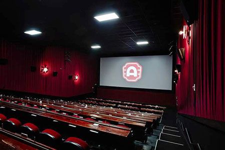 Interior of Alamo Drafthouse theatre where Roost will be held